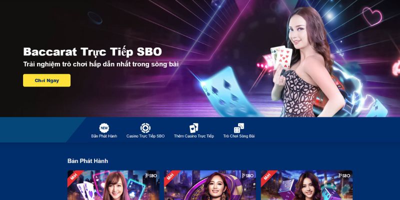 Xổ số SboBet sảnh game siêu hấp dẫn 